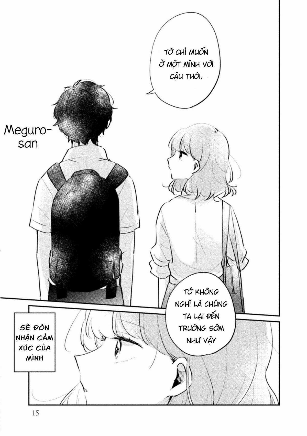 Đây Không Phải Lần Đầu Của Meguro-san Chapter 18 trang 12