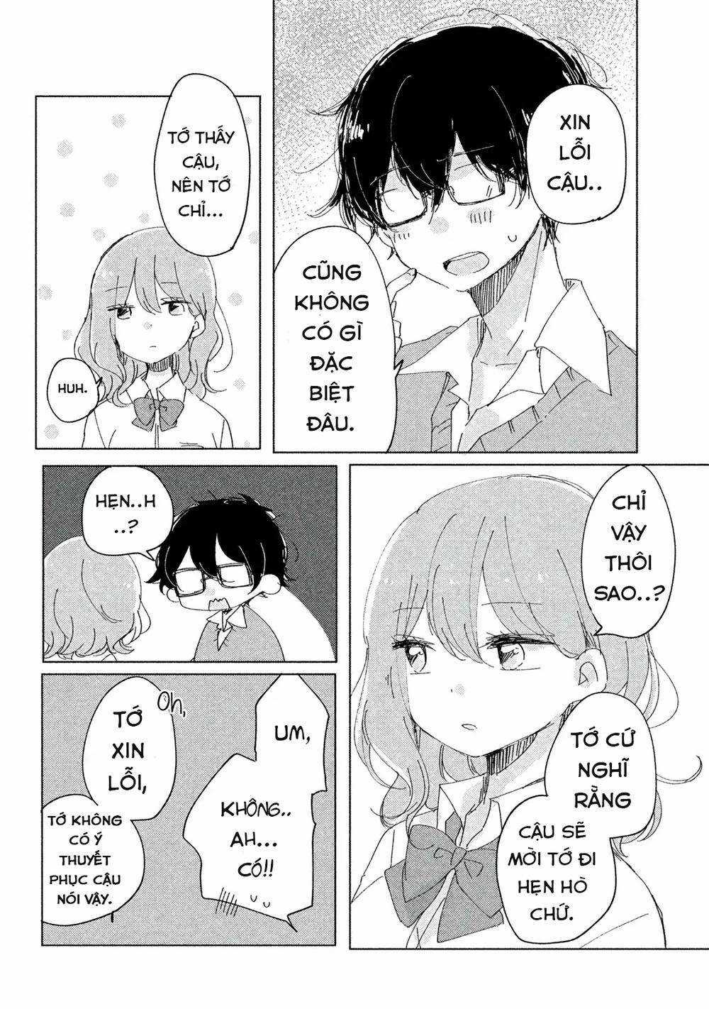 Đây Không Phải Lần Đầu Của Meguro-san Chapter 2 trang 4