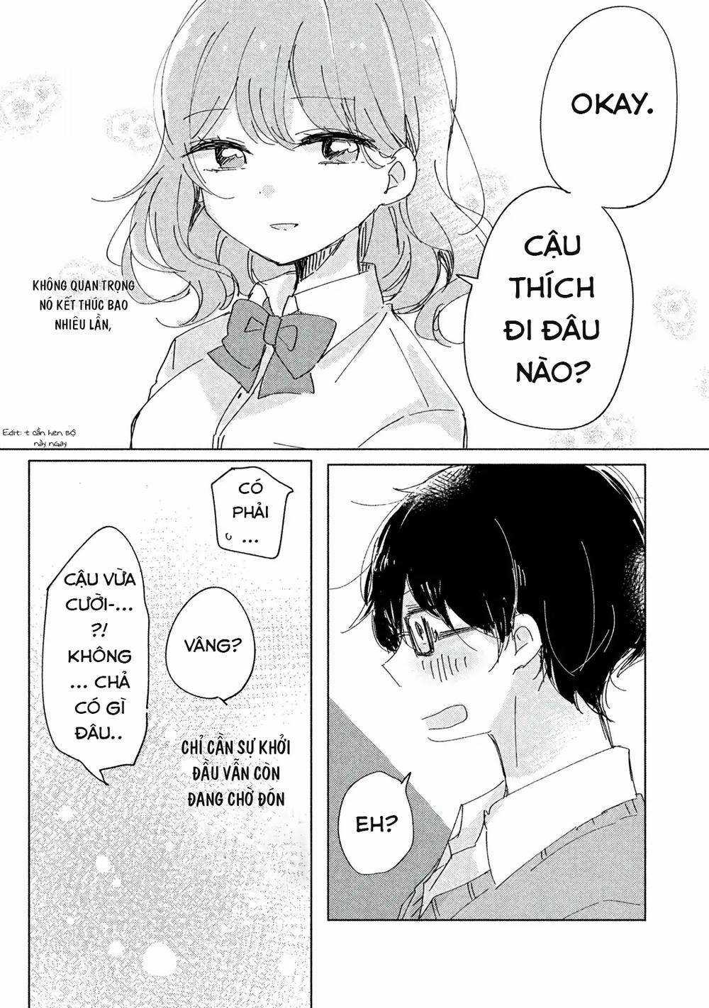Đây Không Phải Lần Đầu Của Meguro-san Chapter 2 trang 6
