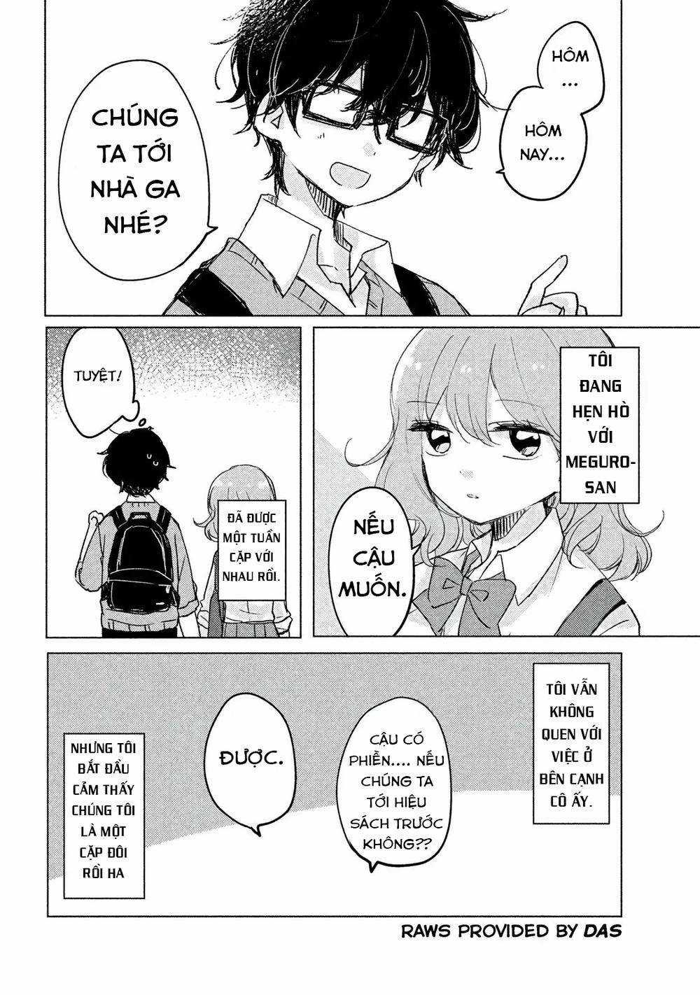 Đây Không Phải Lần Đầu Của Meguro-san Chapter 3 trang 2