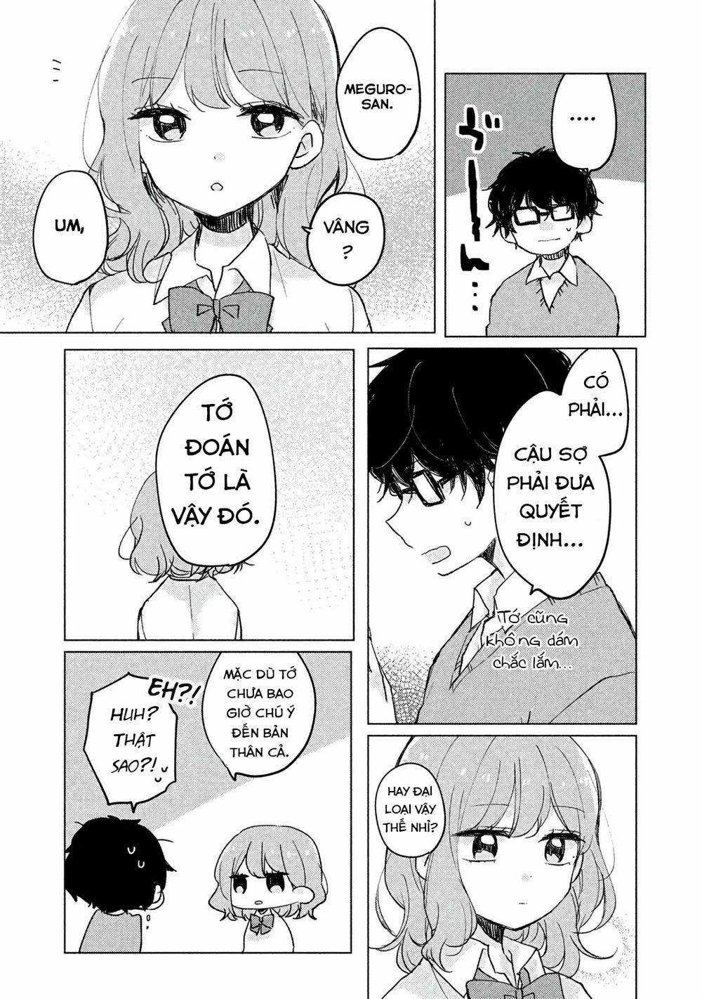 Đây Không Phải Lần Đầu Của Meguro-san Chapter 3 trang 8
