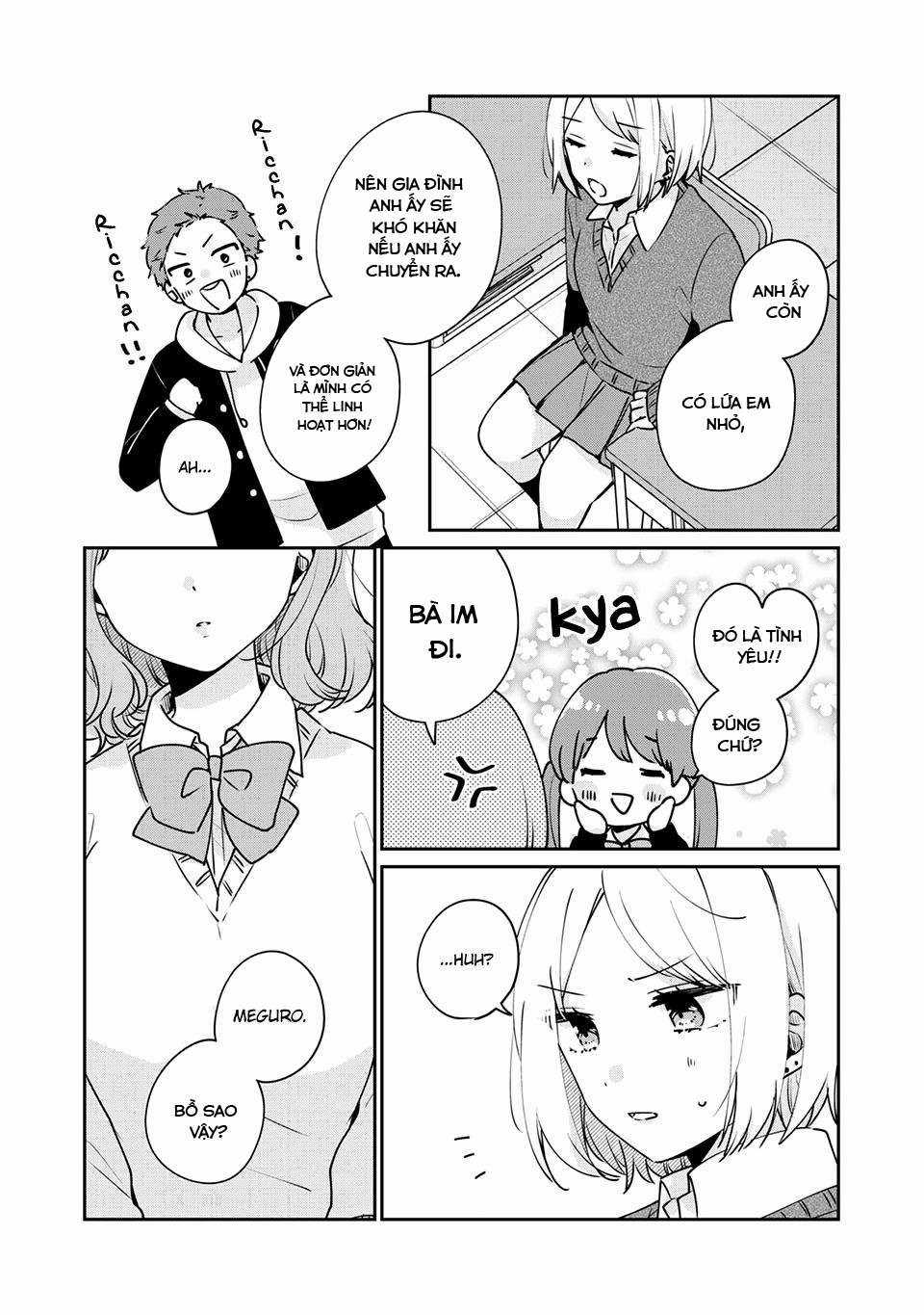 Đây Không Phải Lần Đầu Của Meguro-san Chapter 40 trang 10