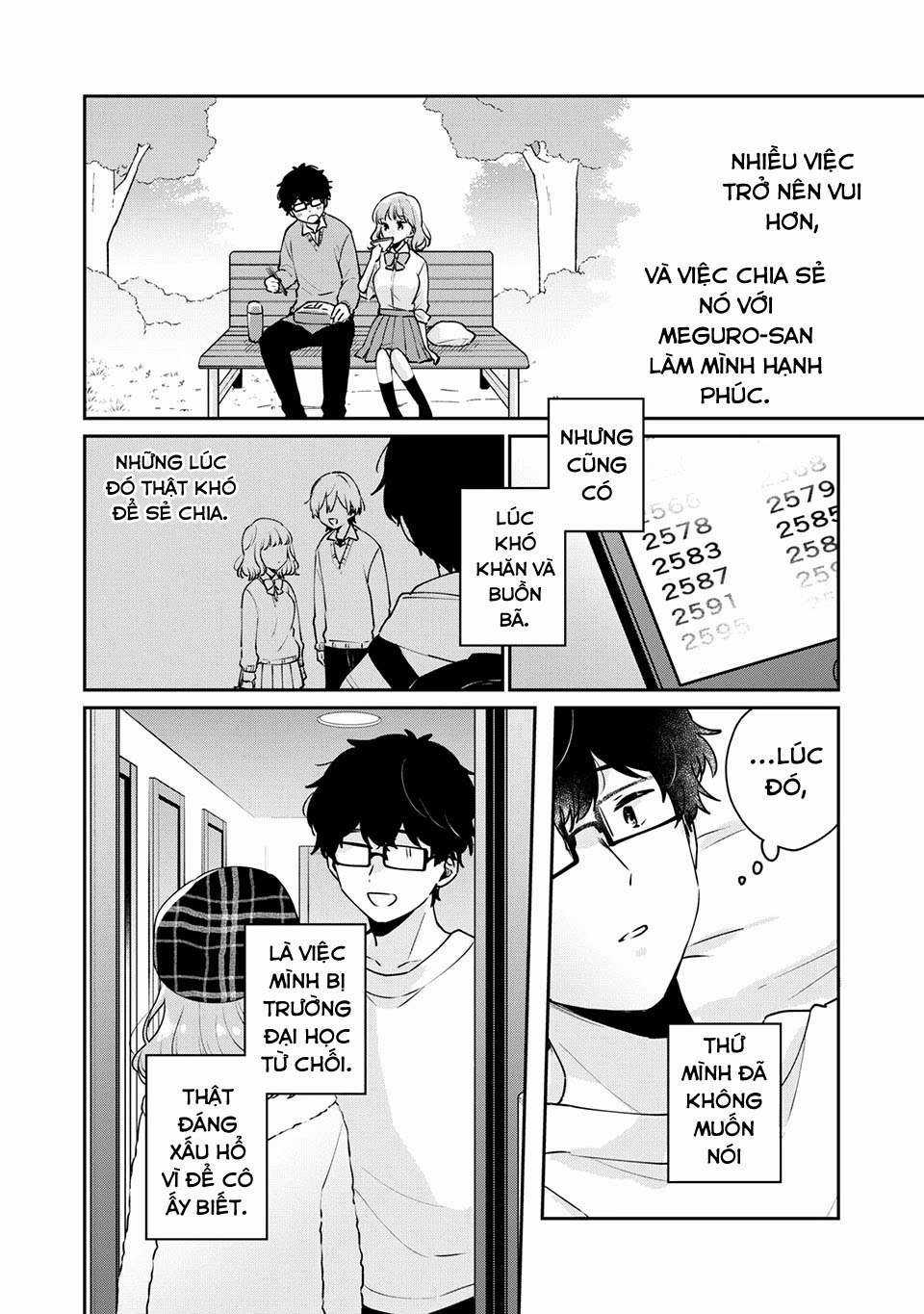 Đây Không Phải Lần Đầu Của Meguro-san Chapter 44 trang 14