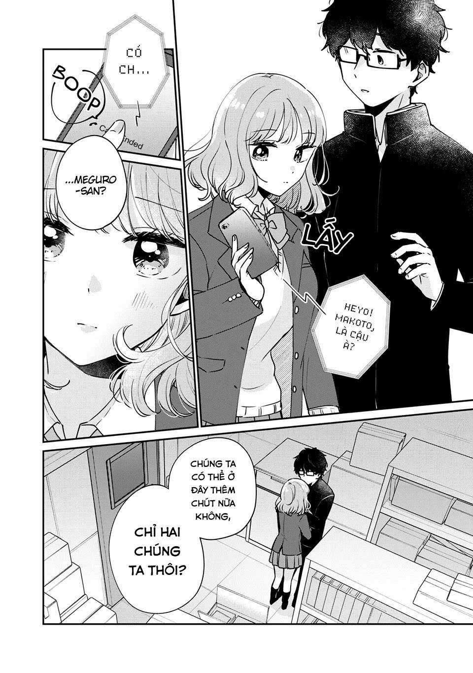 Đây Không Phải Lần Đầu Của Meguro-san Chapter 45 trang 16