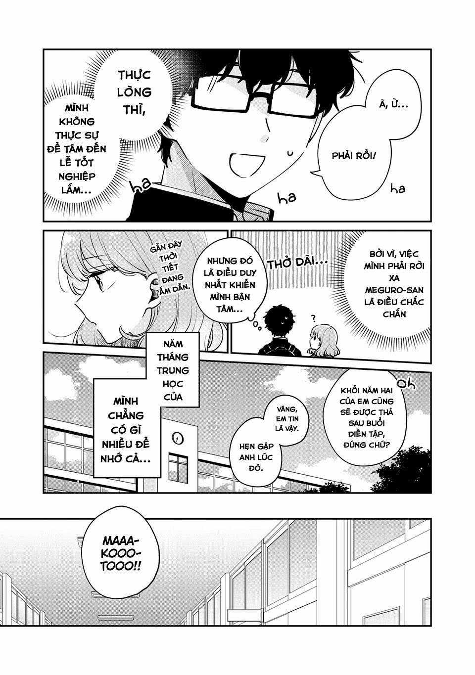 Đây Không Phải Lần Đầu Của Meguro-san Chapter 45 trang 5