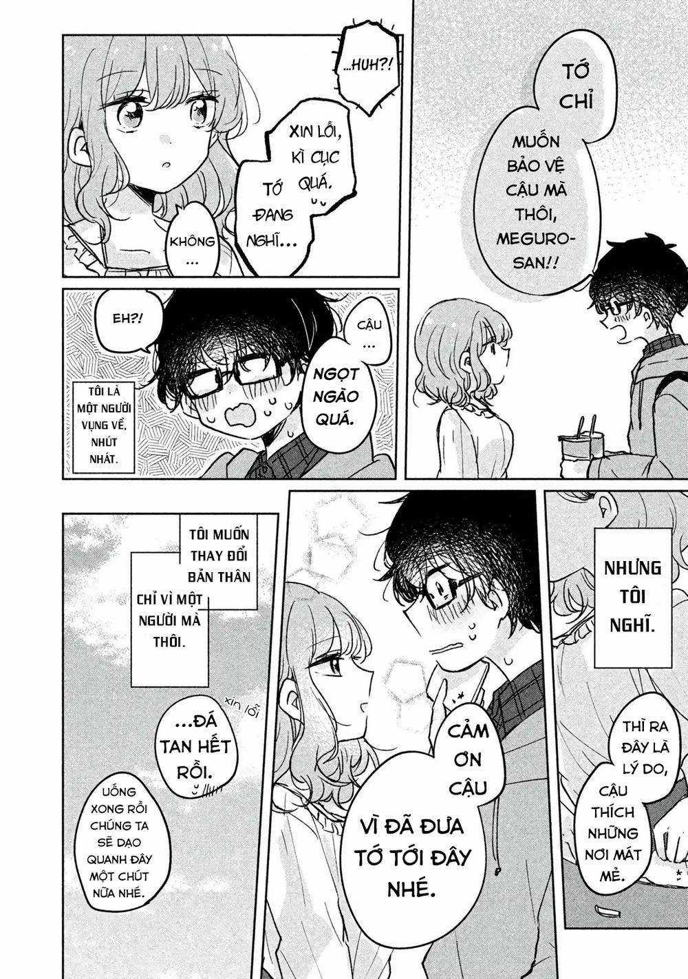 Đây Không Phải Lần Đầu Của Meguro-san Chapter 5 trang 15
