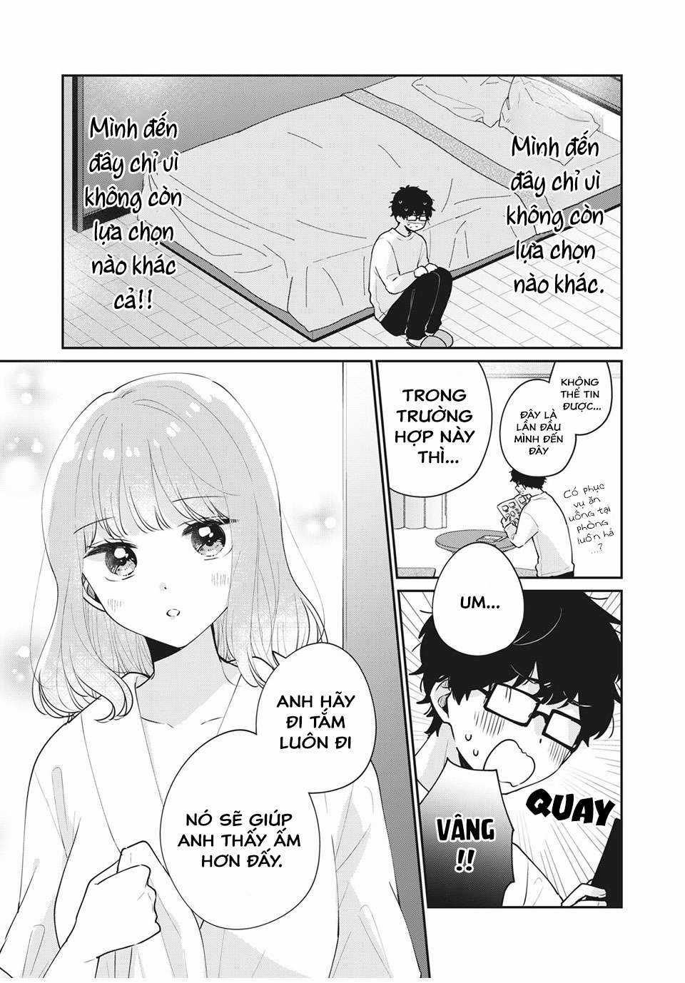 Đây Không Phải Lần Đầu Của Meguro-san Chapter 50 trang 8