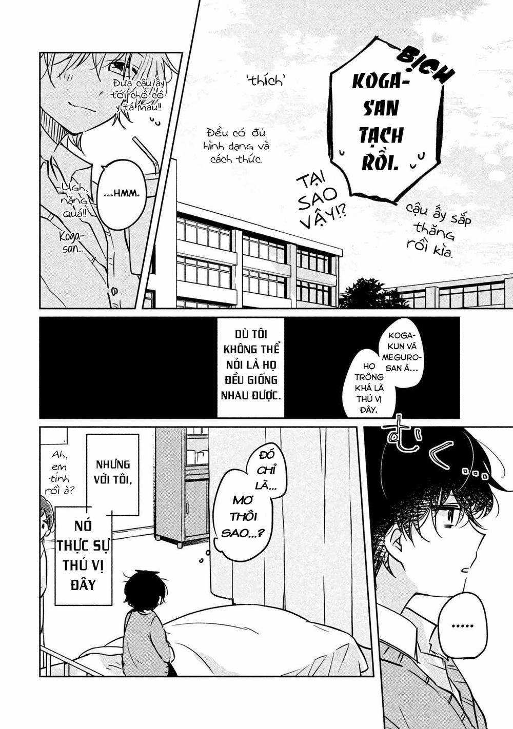 Đây Không Phải Lần Đầu Của Meguro-san Chapter 6 trang 12