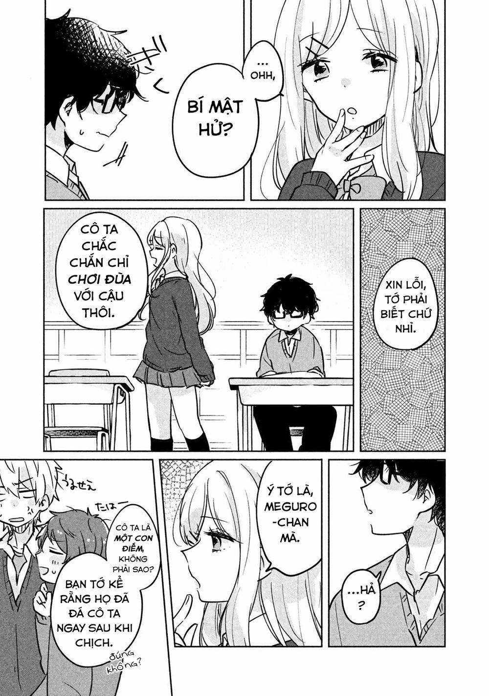 Đây Không Phải Lần Đầu Của Meguro-san Chapter 6 trang 7