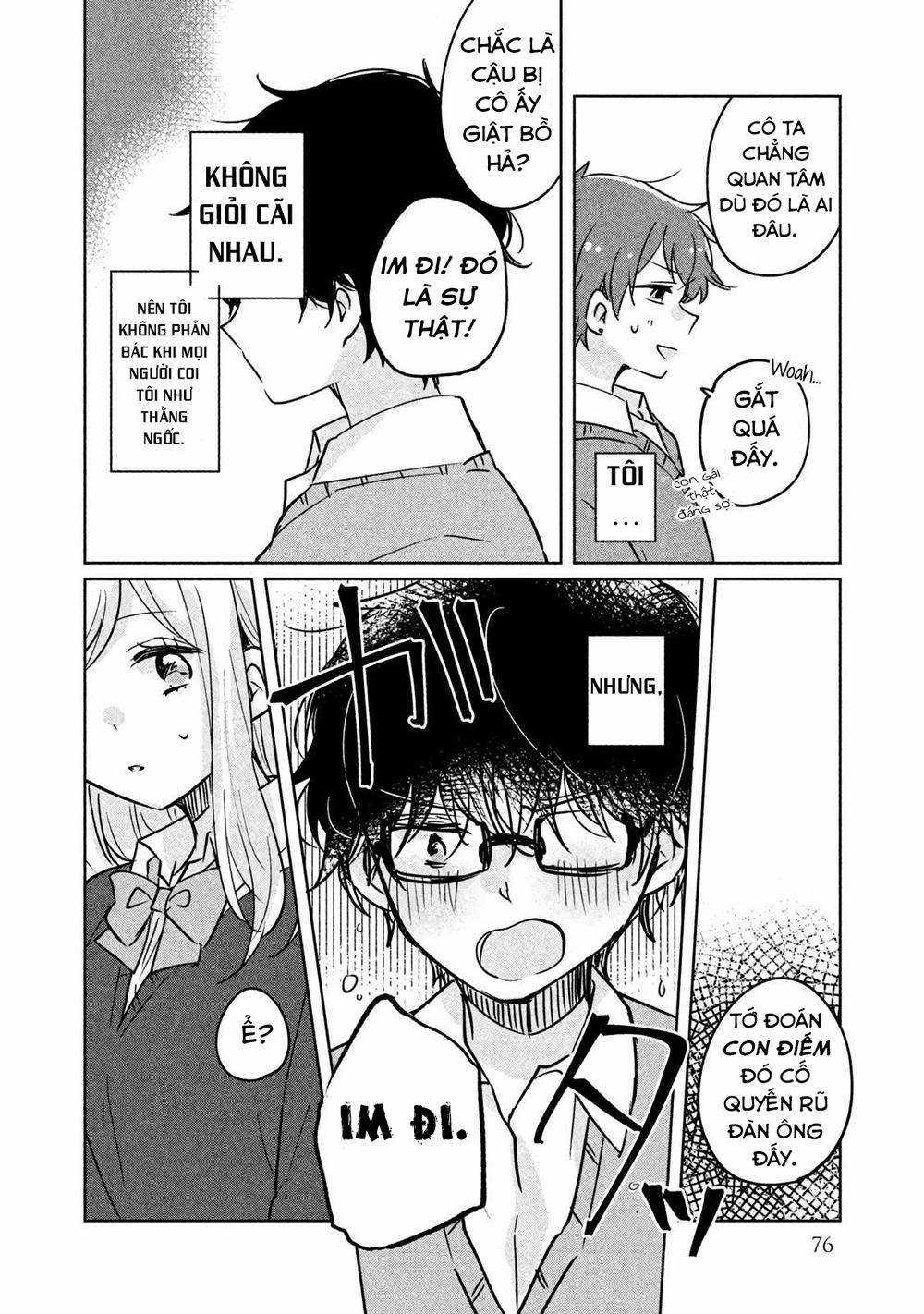 Đây Không Phải Lần Đầu Của Meguro-san Chapter 6 trang 8