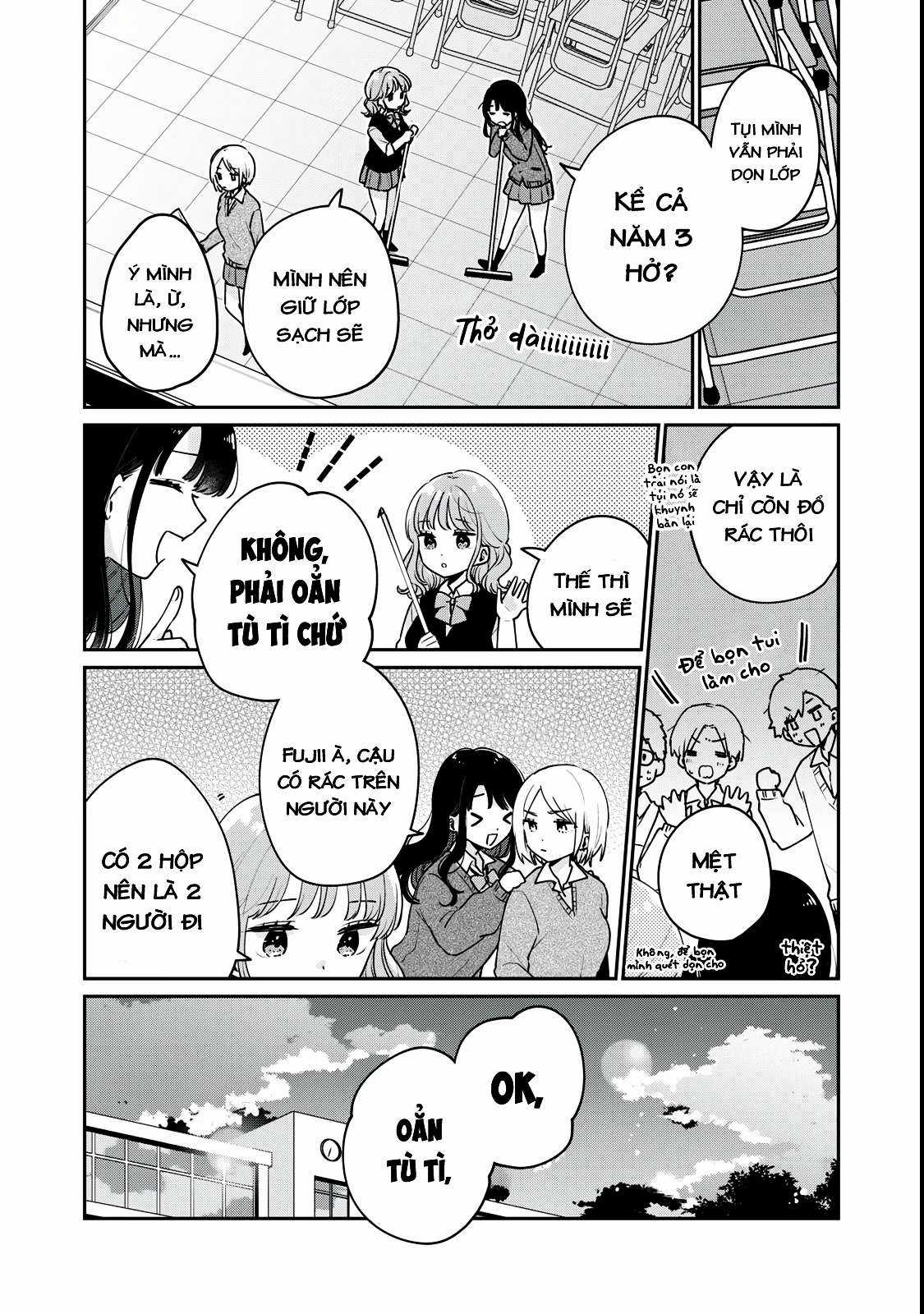 Đây Không Phải Lần Đầu Của Meguro-san Chapter 61 trang 8