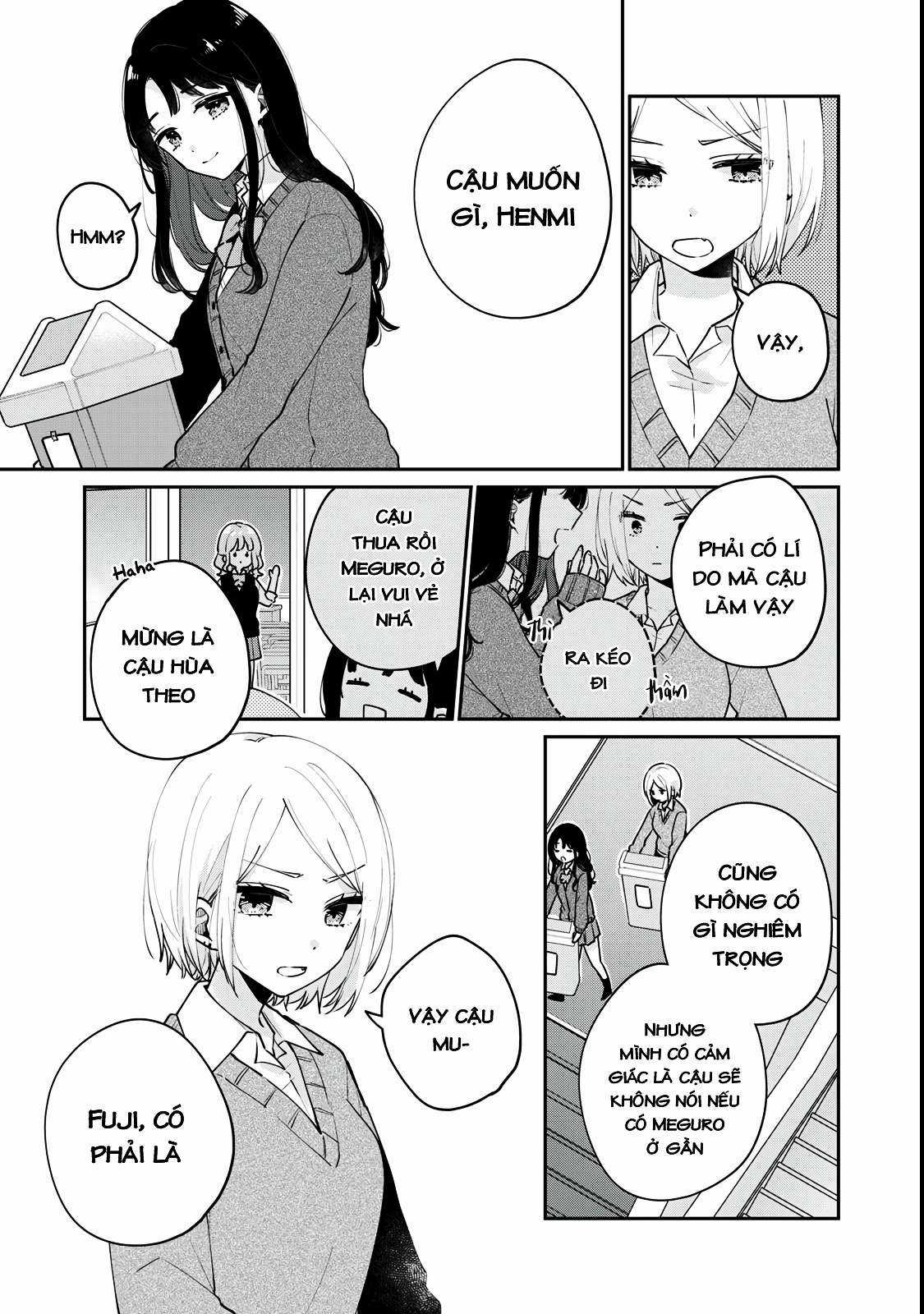 Đây Không Phải Lần Đầu Của Meguro-san Chapter 61 trang 9