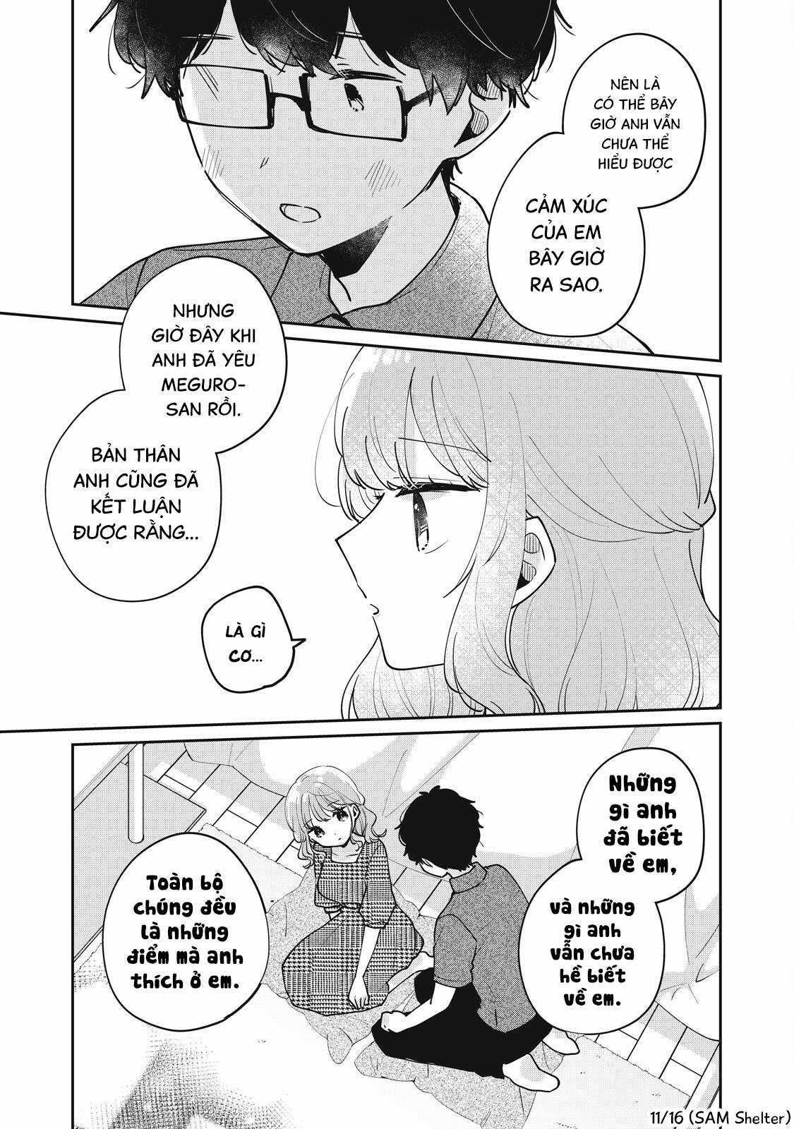 Đây Không Phải Lần Đầu Của Meguro-san Chapter 69 trang 12