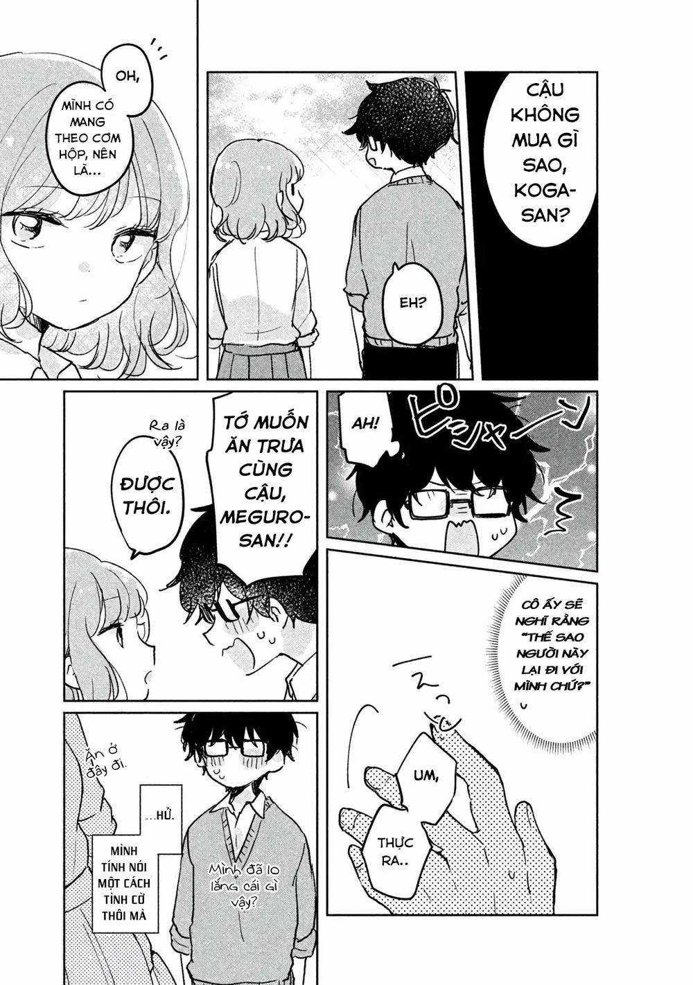 Đây Không Phải Lần Đầu Của Meguro-san Chapter 7 trang 7