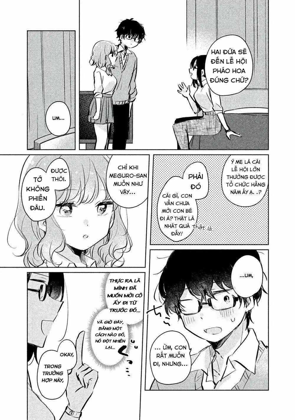 Đây Không Phải Lần Đầu Của Meguro-san Chapter 9 trang 13
