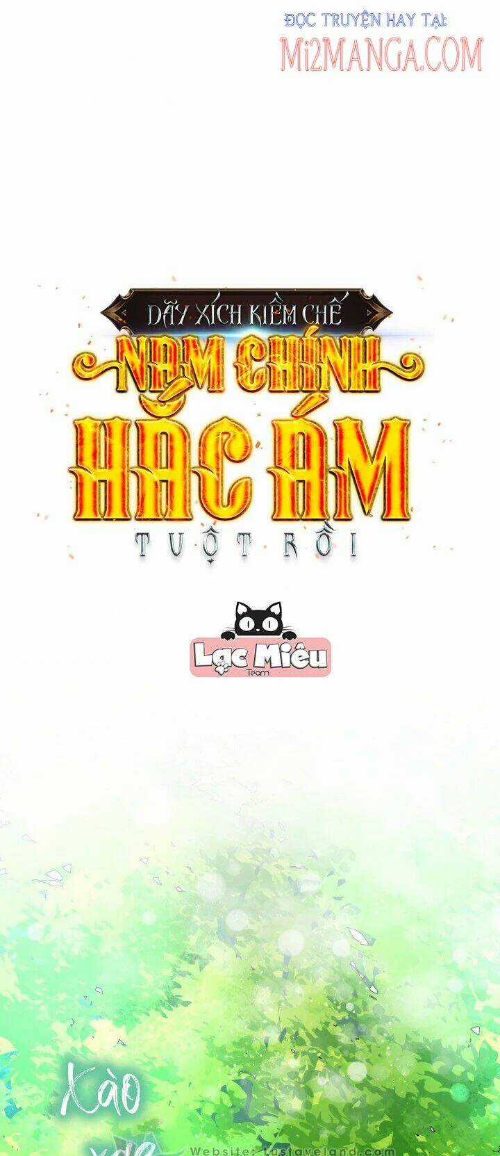 Dây Xích Kiềm Chế Nam Chính Hắc Ám Tuột Mất Rồi Chapter 21 trang 0