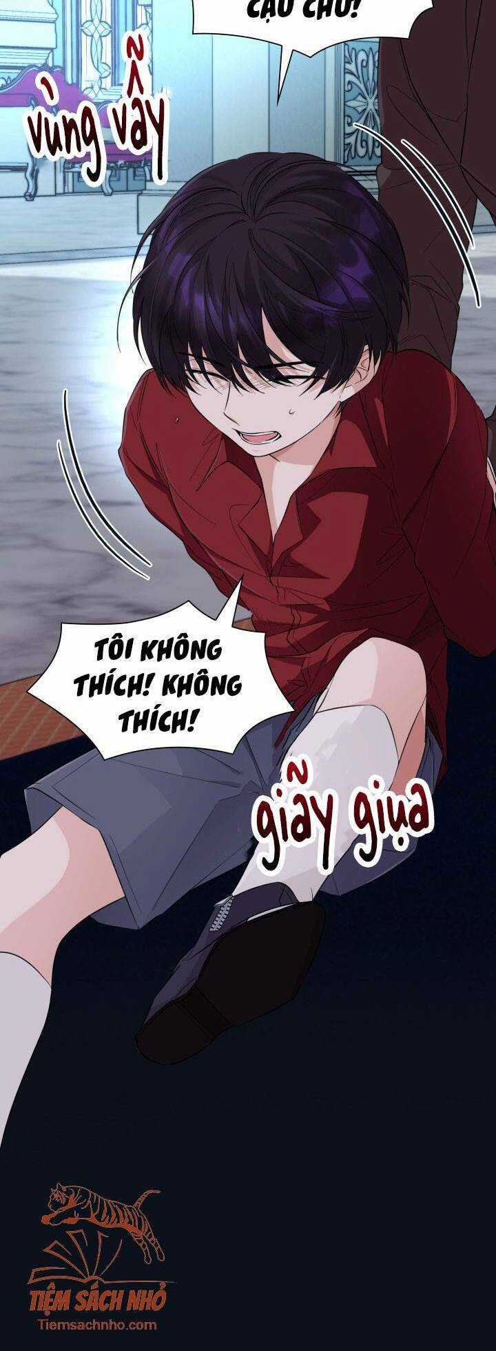 Dây Xích Kiềm Chế Nam Chính Hắc Ám Tuột Mất Rồi Chapter 25 trang 8