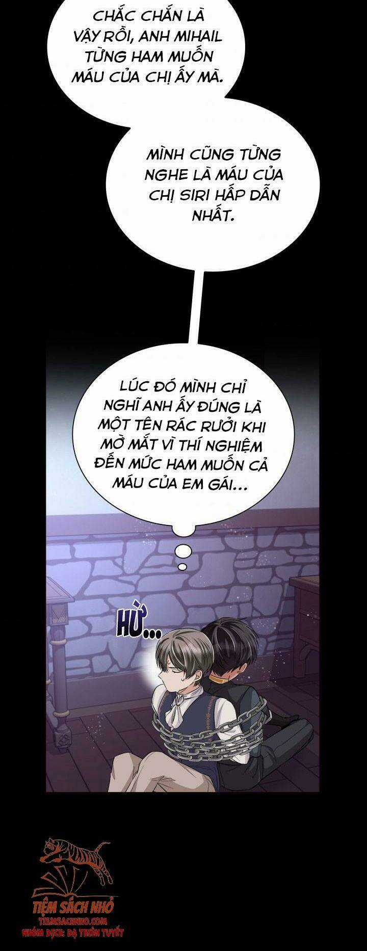 Dây Xích Kiềm Chế Nam Chính Hắc Ám Tuột Mất Rồi Chapter 30 trang 28