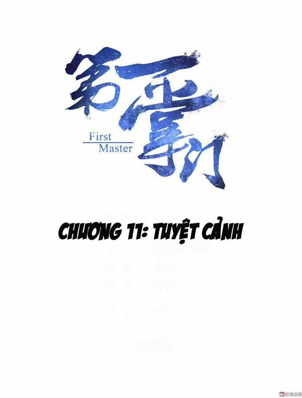 Đệ Nhất Chưởng Môn Chapter 11 trang 1