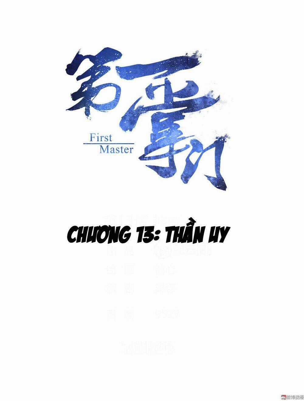 Đệ Nhất Chưởng Môn Chapter 13 trang 1