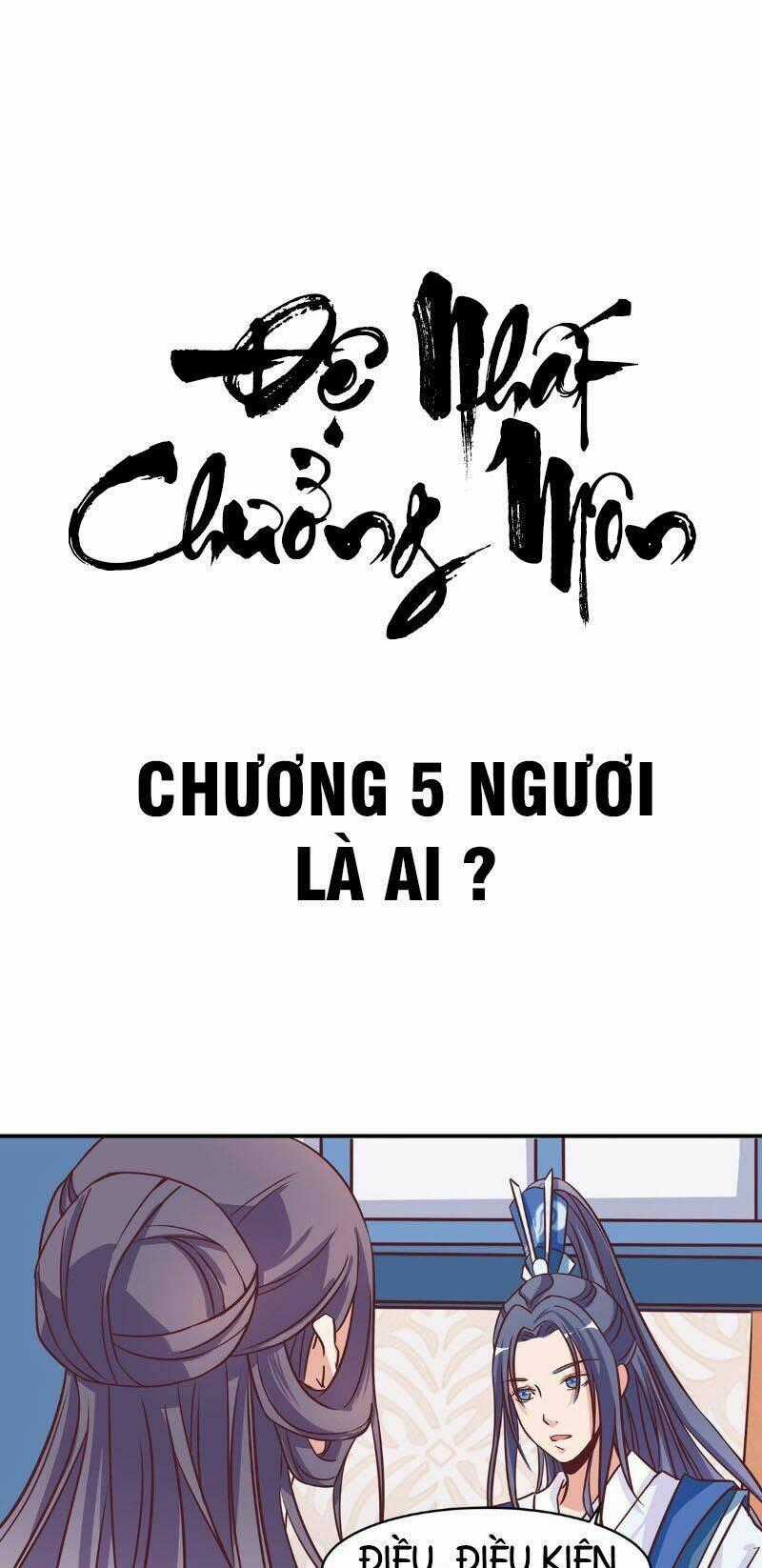 Đệ Nhất Chưởng Môn Chapter 5 trang 1