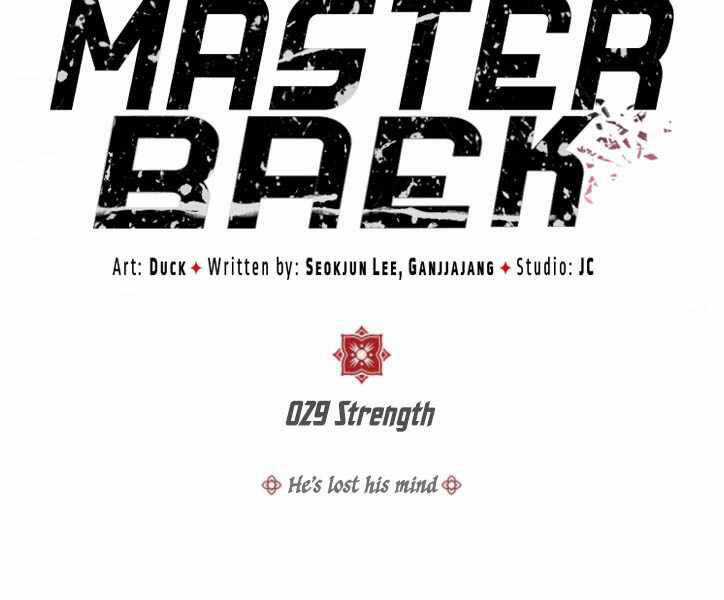 Đệ Nhất Võ Sư, Baek Cao Thủ Chương 29 trang 63