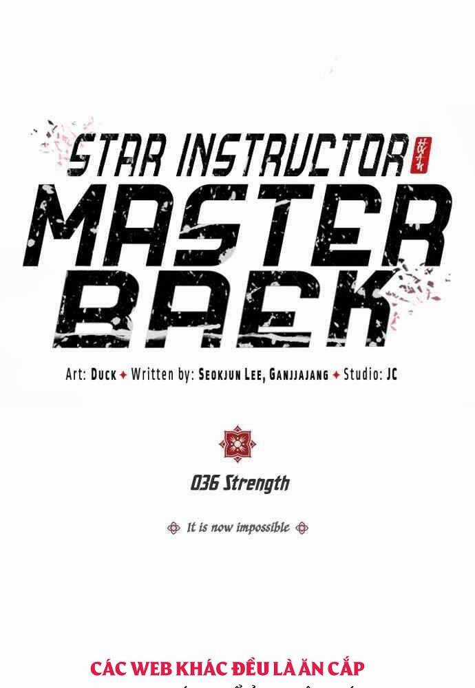 Đệ Nhất Võ Sư, Baek Cao Thủ Chương 36 trang 8