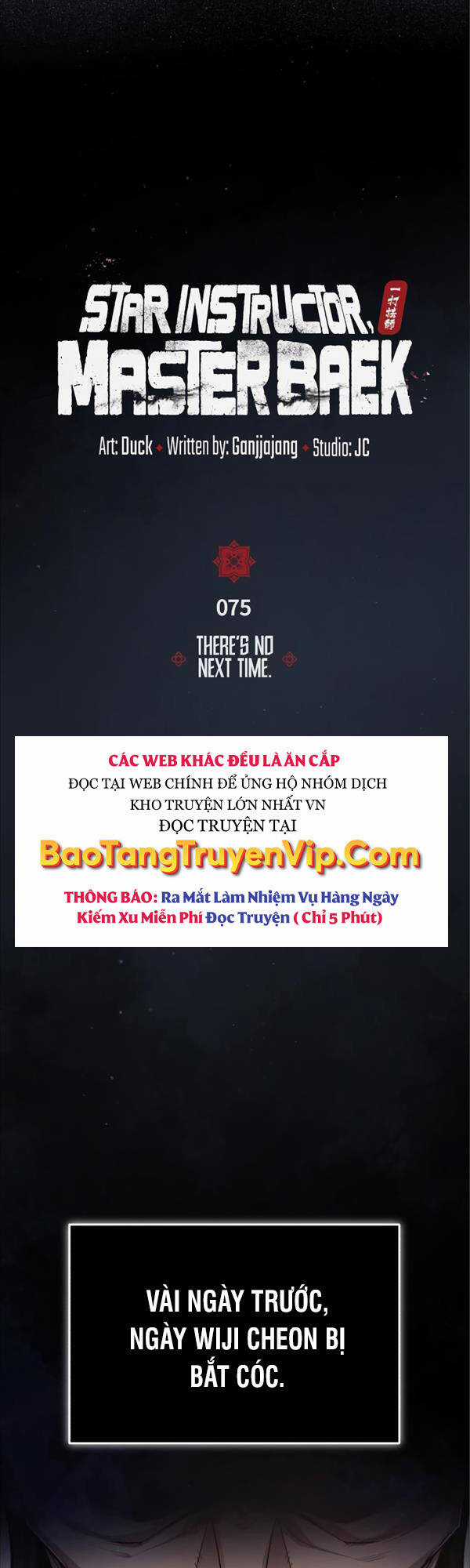 Đệ Nhất Võ Sư, Baek Cao Thủ Chương 75 trang 8