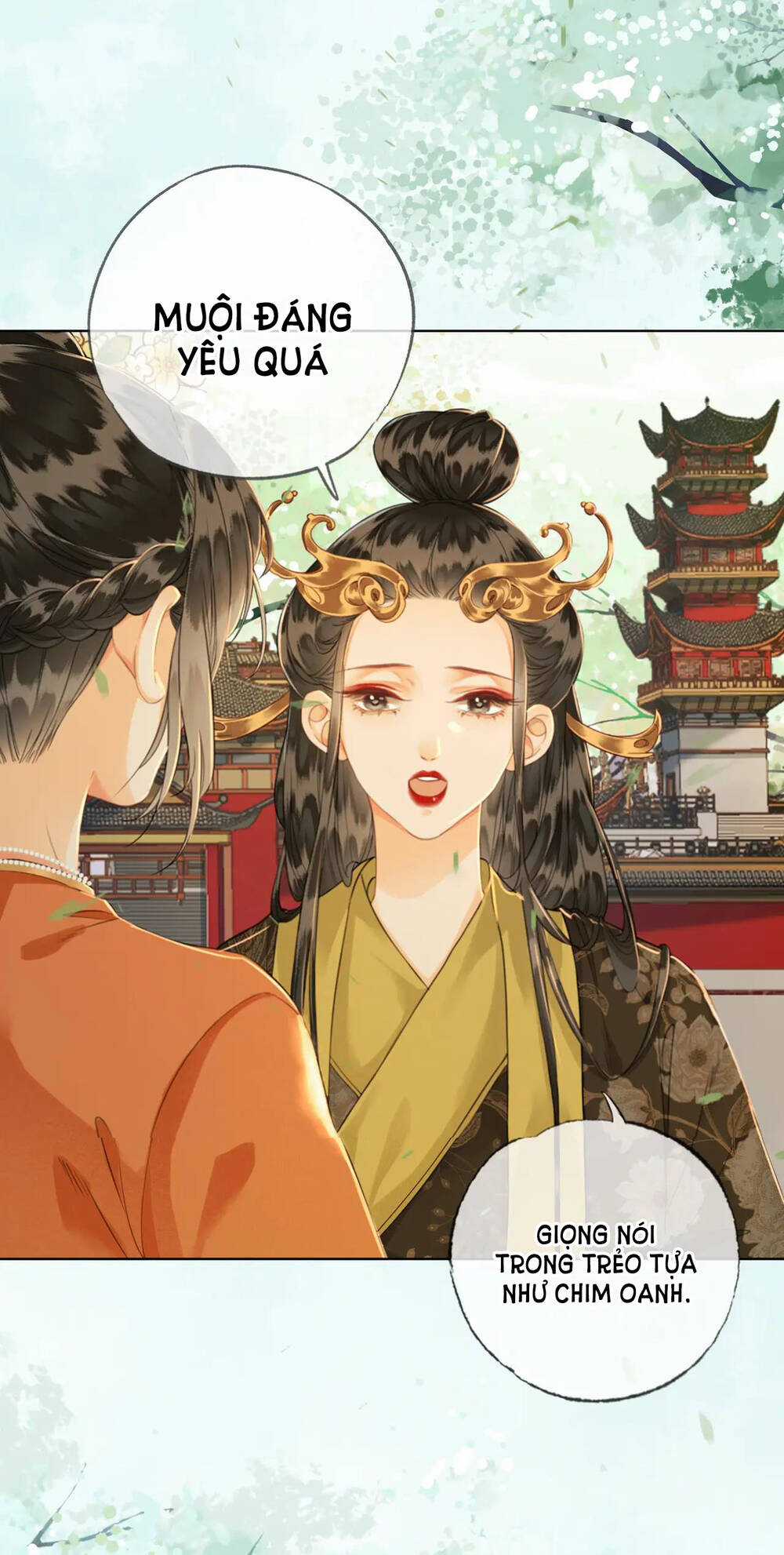 Để Ta Làm Ánh Trăng Đen Của Hôn Quân Chapter 10.1 trang 23