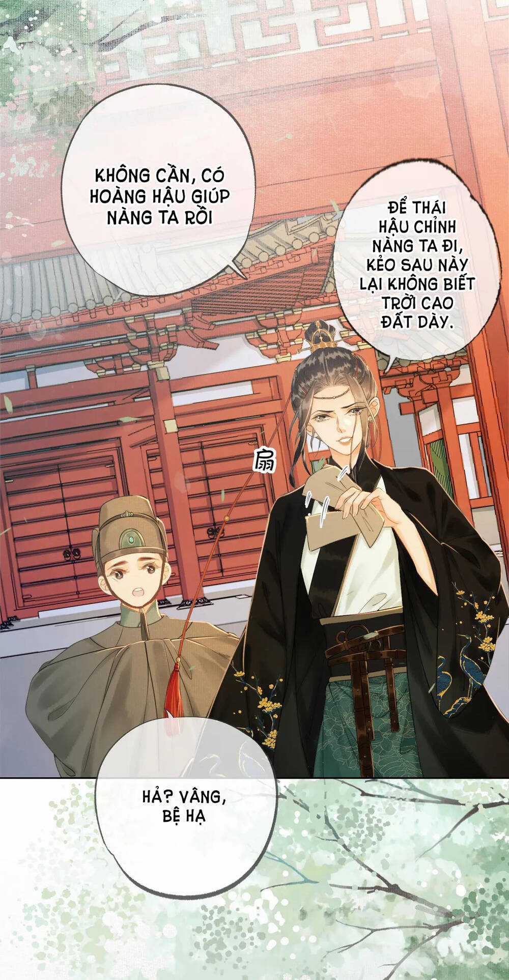 Để Ta Làm Ánh Trăng Đen Của Hôn Quân Chapter 10.2 trang 25