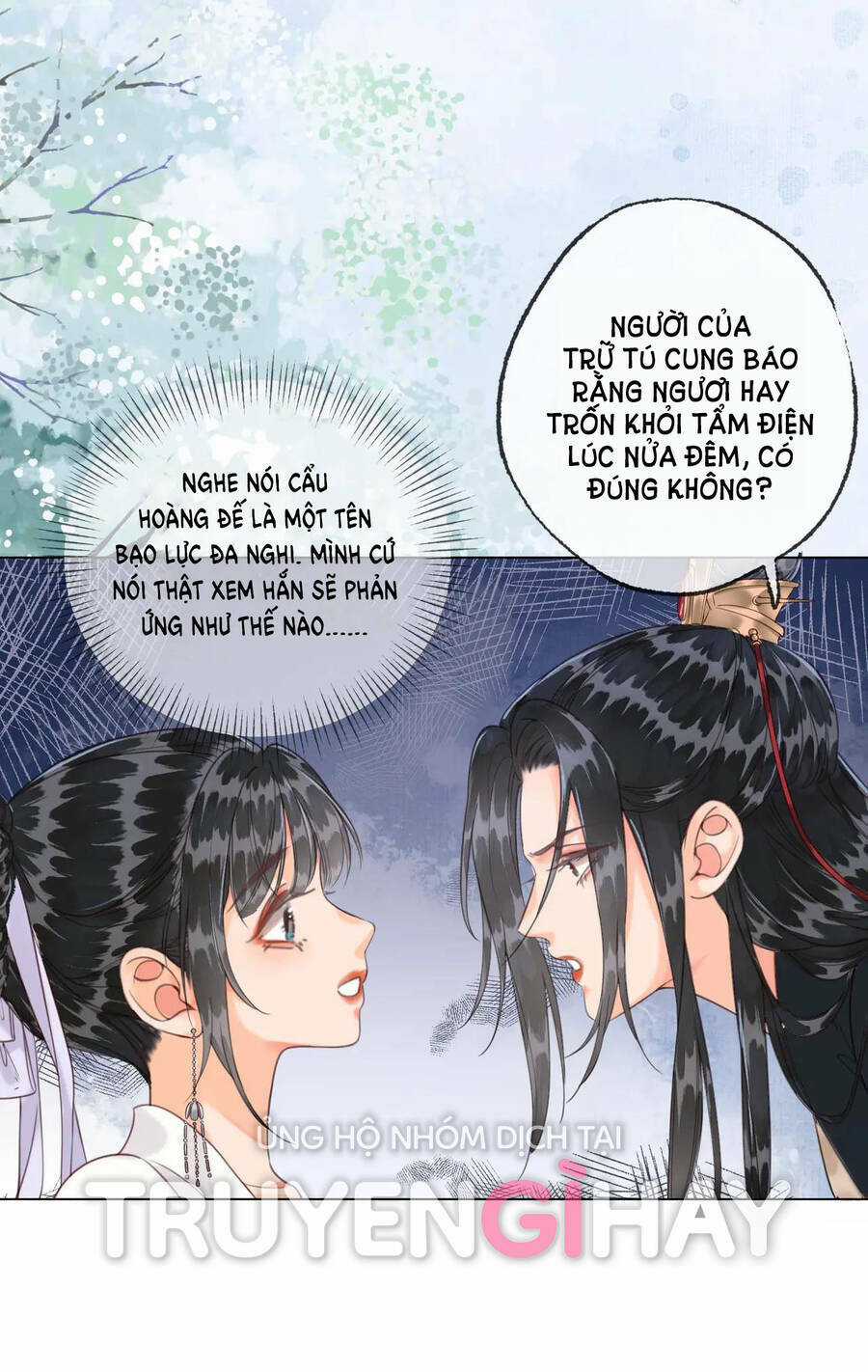 Để Ta Làm Ánh Trăng Đen Của Hôn Quân Chapter 12.1 trang 9