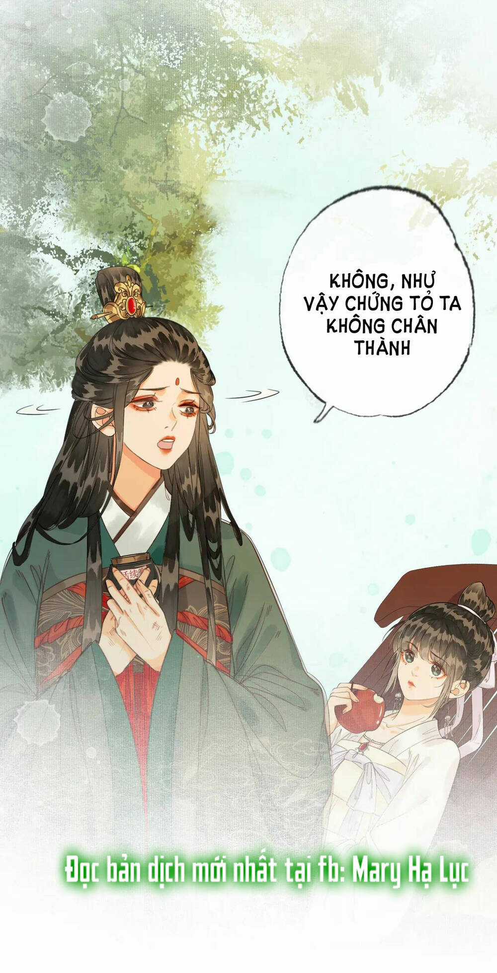 Để Ta Làm Ánh Trăng Đen Của Hôn Quân Chapter 13.2 trang 14