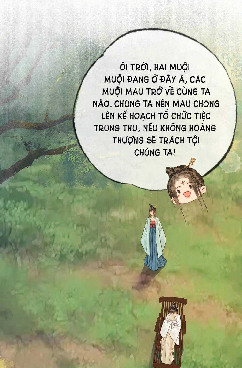 Để Ta Làm Ánh Trăng Đen Của Hôn Quân Chapter 14.2 trang 5