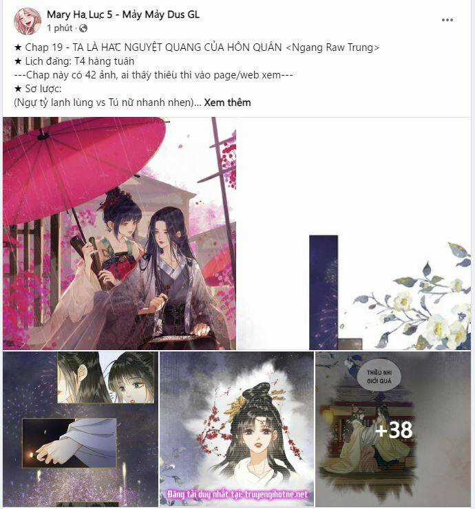 Để Ta Làm Ánh Trăng Đen Của Hôn Quân Chapter 19 trang 14