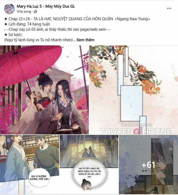 Để Ta Làm Ánh Trăng Đen Của Hôn Quân Chapter 23 trang 27