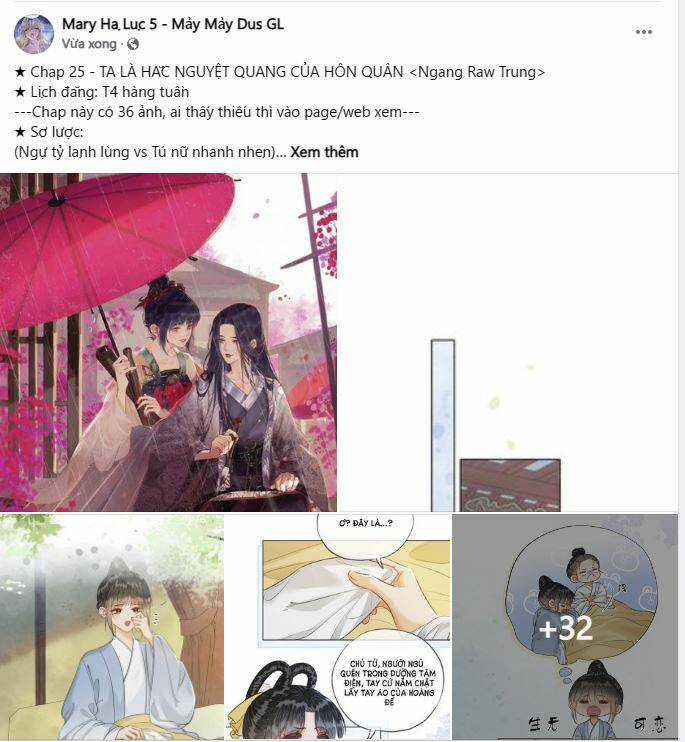 Để Ta Làm Ánh Trăng Đen Của Hôn Quân Chapter 25 trang 13