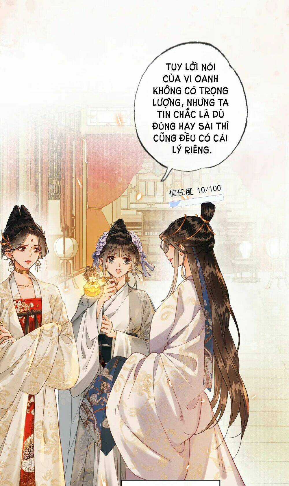 Để Ta Làm Ánh Trăng Đen Của Hôn Quân Chapter 3.2 trang 1