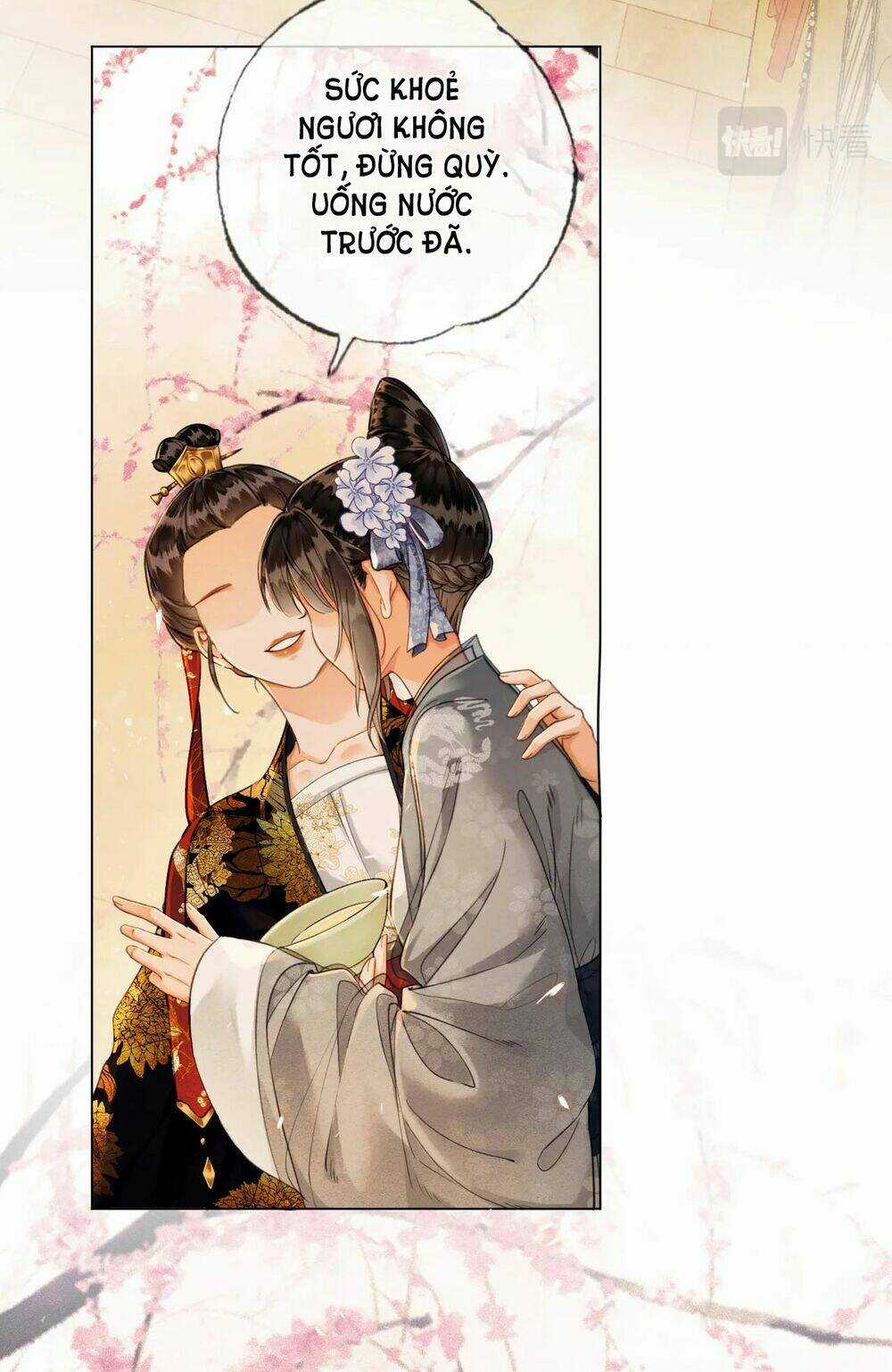 Để Ta Làm Ánh Trăng Đen Của Hôn Quân Chapter 3.2 trang 13