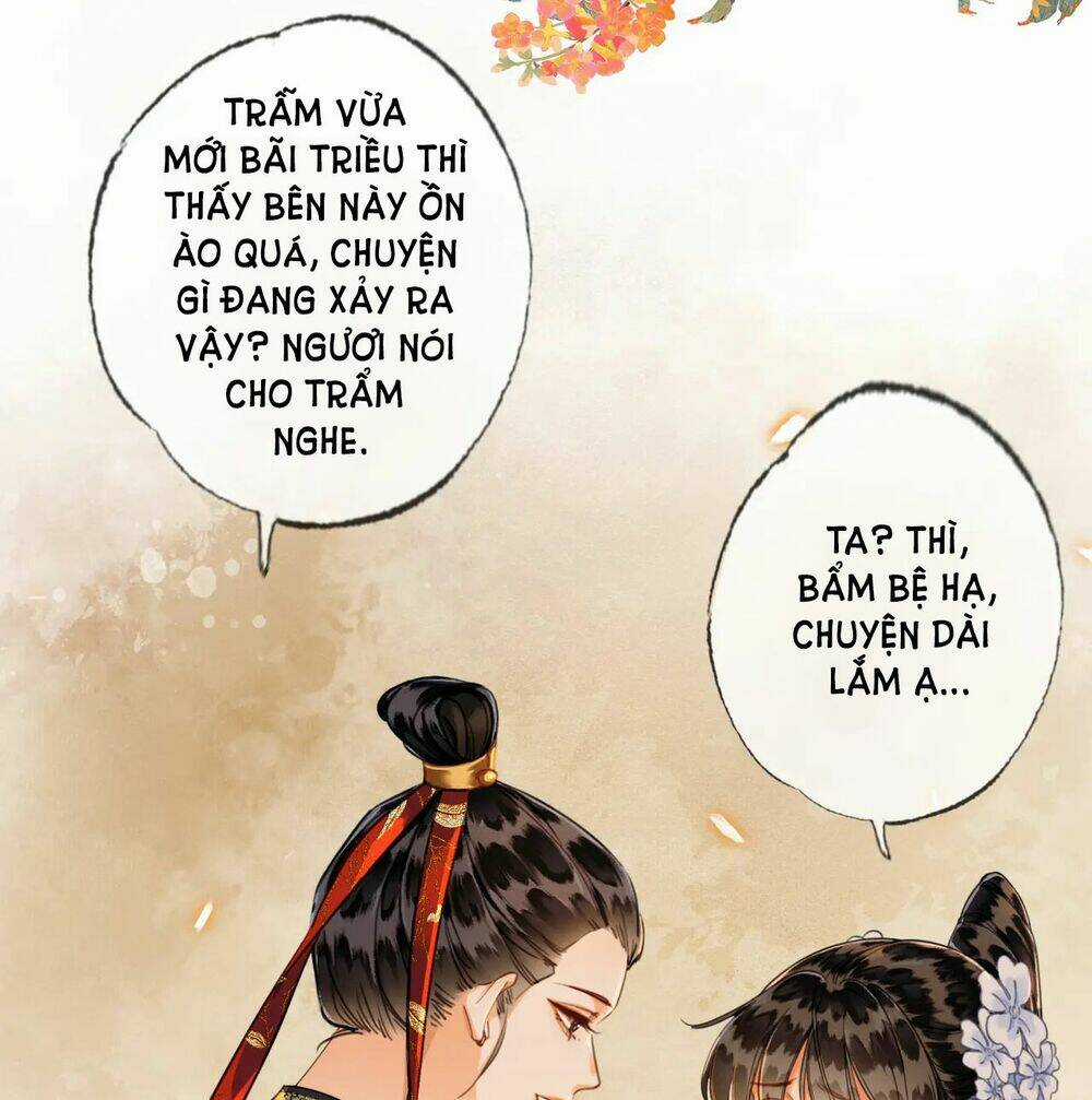 Để Ta Làm Ánh Trăng Đen Của Hôn Quân Chapter 3.2 trang 17