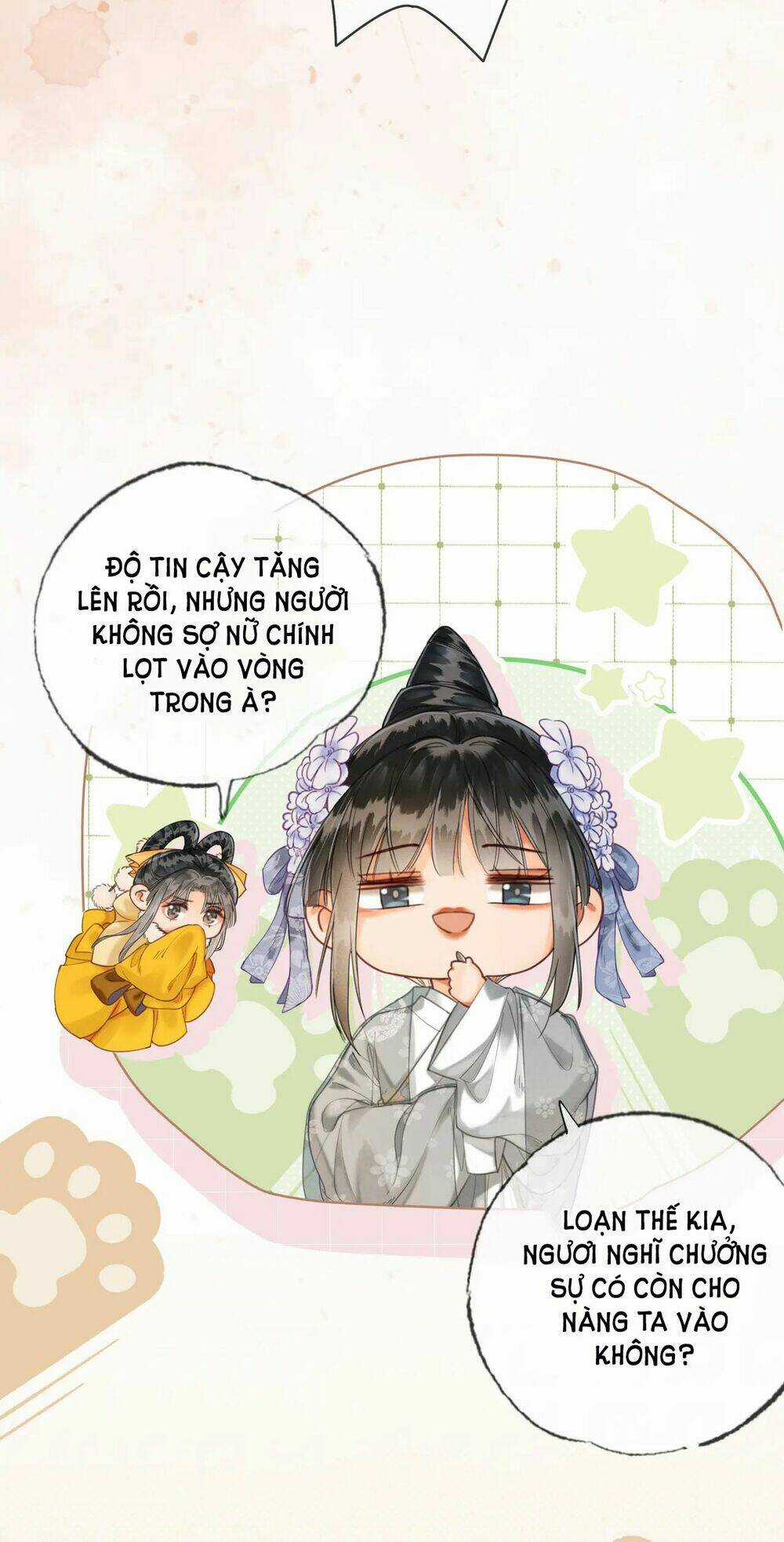 Để Ta Làm Ánh Trăng Đen Của Hôn Quân Chapter 3.2 trang 6