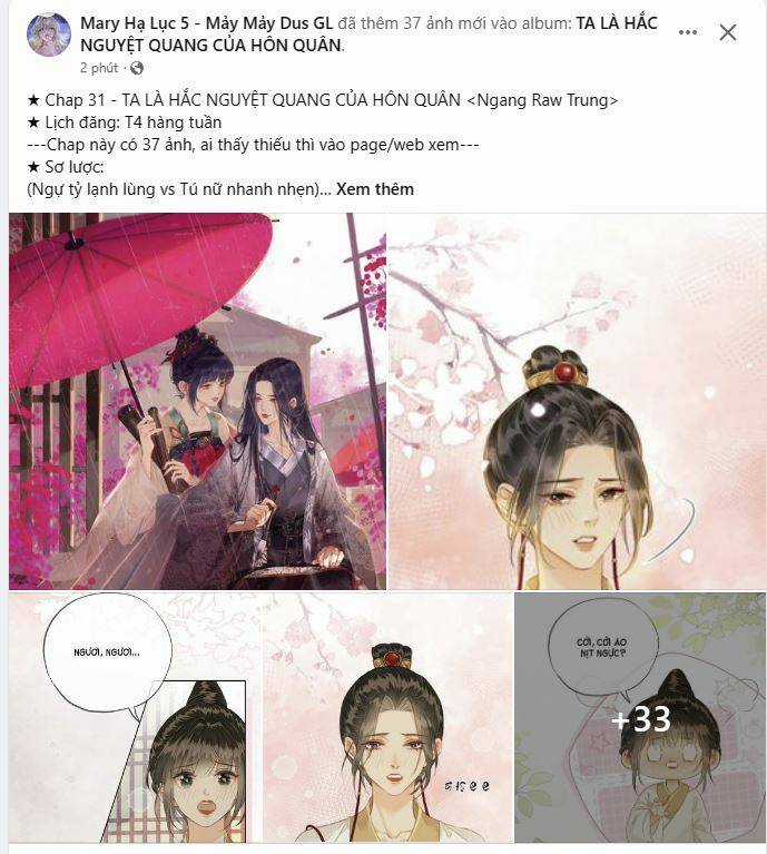 Để Ta Làm Ánh Trăng Đen Của Hôn Quân Chapter 31 trang 6
