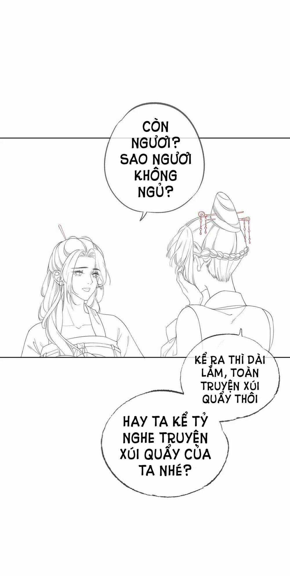 Để Ta Làm Ánh Trăng Đen Của Hôn Quân Chapter 6.2 trang 33