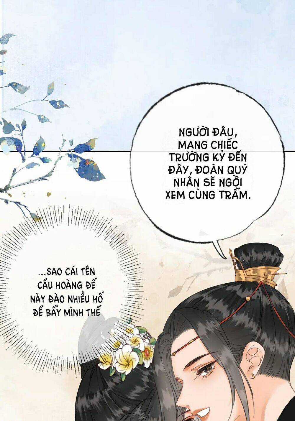 Để Ta Làm Ánh Trăng Đen Của Hôn Quân Chapter 8.2 trang 14