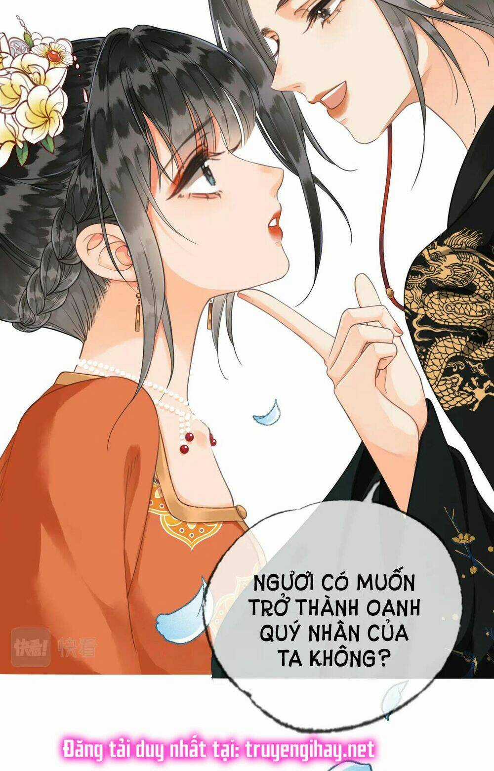 Để Ta Làm Ánh Trăng Đen Của Hôn Quân Chapter 8.2 trang 5