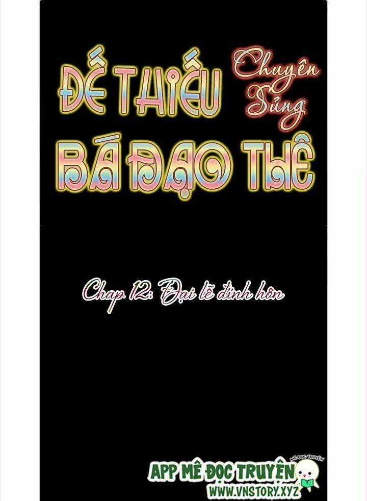 Đế Thiếu Chuyên Sủng Hắc Đạo Thê Chapter 12 trang 3