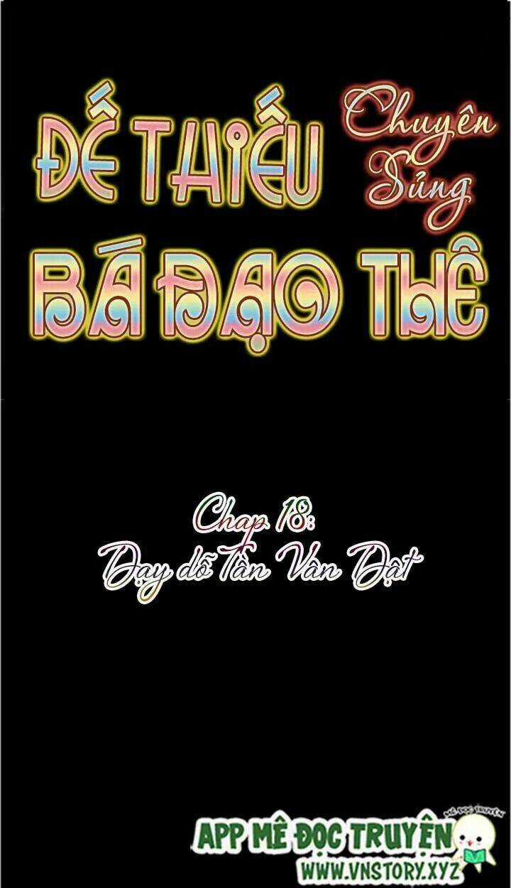 Đế Thiếu Chuyên Sủng Hắc Đạo Thê Chapter 18 trang 3