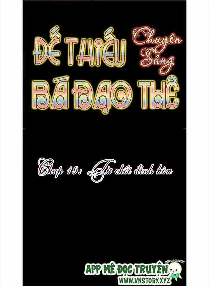 Đế Thiếu Chuyên Sủng Hắc Đạo Thê Chapter 19 trang 2