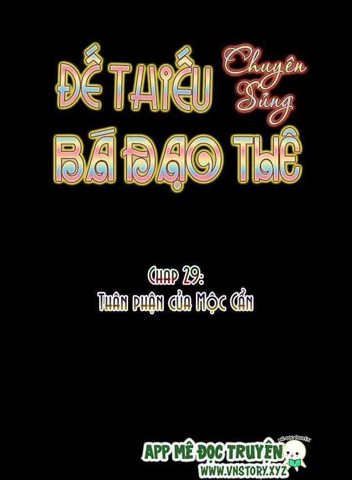 Đế Thiếu Chuyên Sủng Hắc Đạo Thê Chapter 29 trang 4