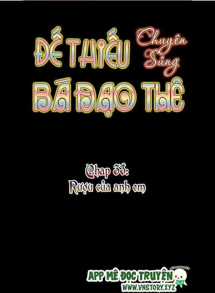 Đế Thiếu Chuyên Sủng Hắc Đạo Thê Chapter 38 trang 3