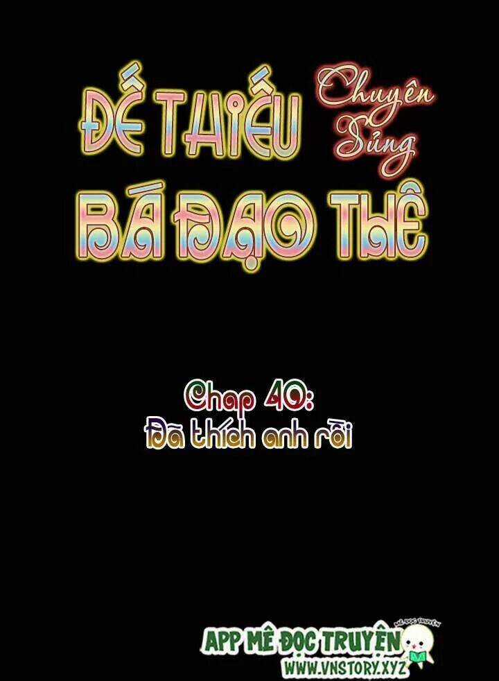 Đế Thiếu Chuyên Sủng Hắc Đạo Thê Chapter 40 trang 6